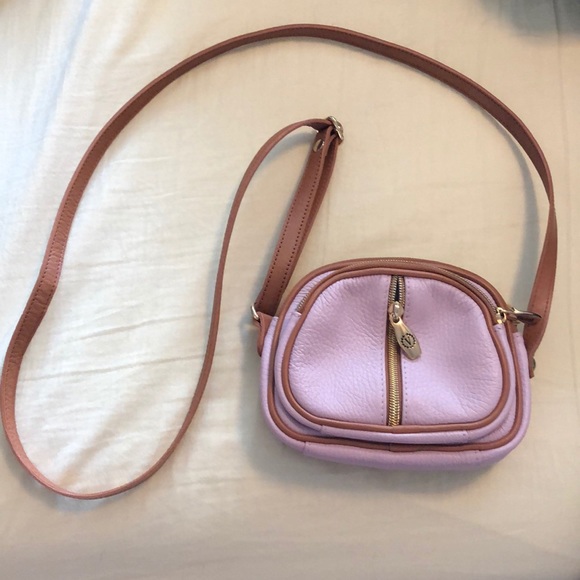 Valentina Handbags - Valentina pink leather crossbody